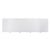 White Nora 60 in W. Rectangular Wood 6 Drawer Dresser, White For Sale - Image 8 of 9