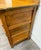 Antique Victorian Tiger Oak Serpentine Dresser With Beveled Mirror For Sale - Image 9 of 17