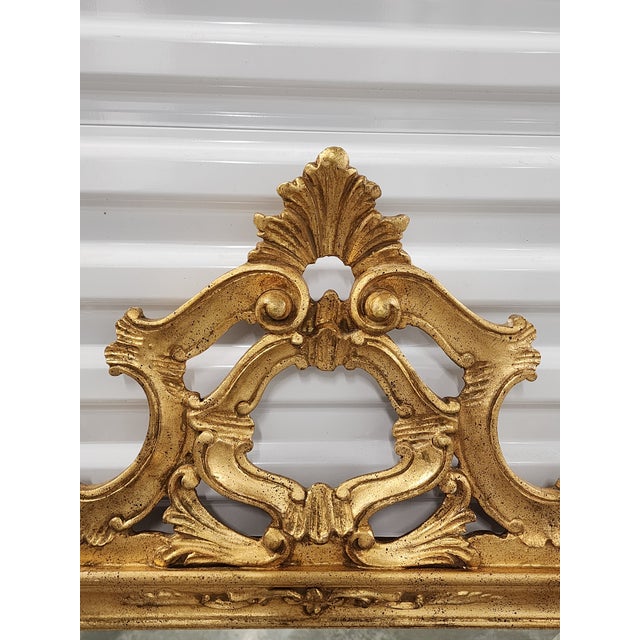 2000 - 2009 Vintage Rococo Style Labarge Mirror For Sale - Image 5 of 6