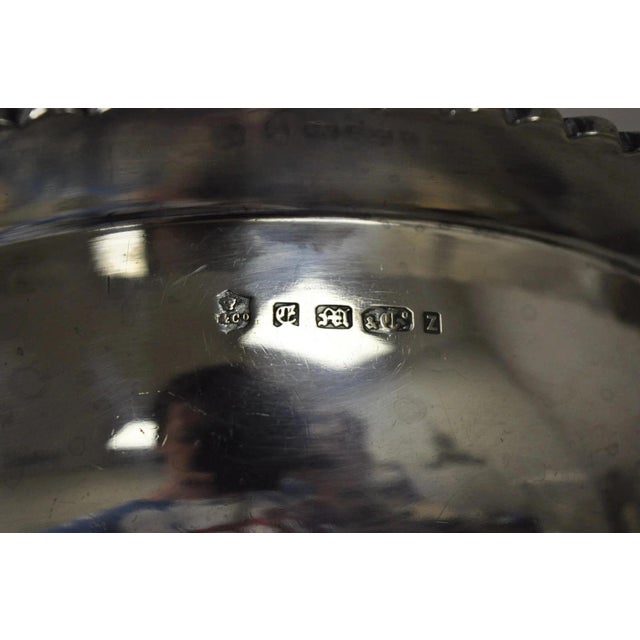 Antique Elkington Co English Regency Silver Plated Covered Serving Dish Platter For Sale - Image 10 of 12