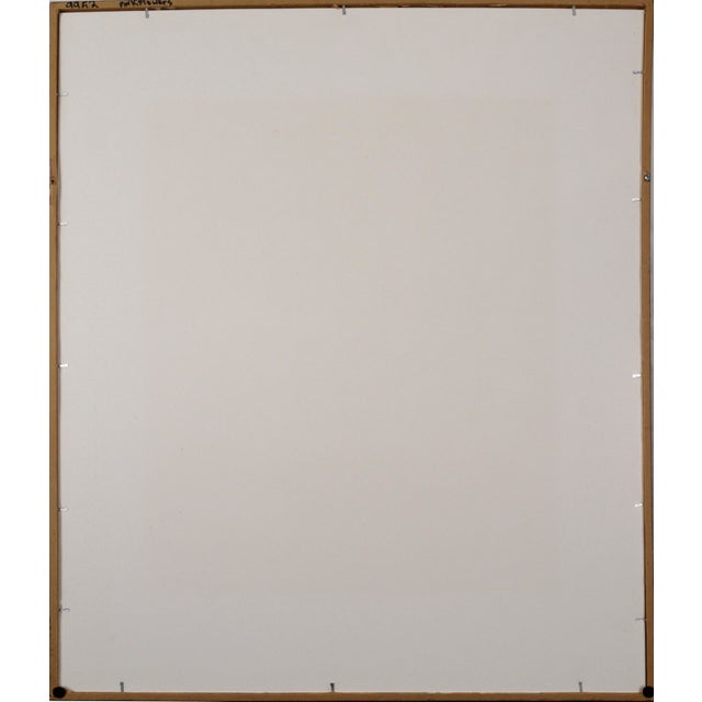 Pink Flowers - Limited Edition Naive Serigraph by Ivan Rabuzin For Sale - Image 11 of 11