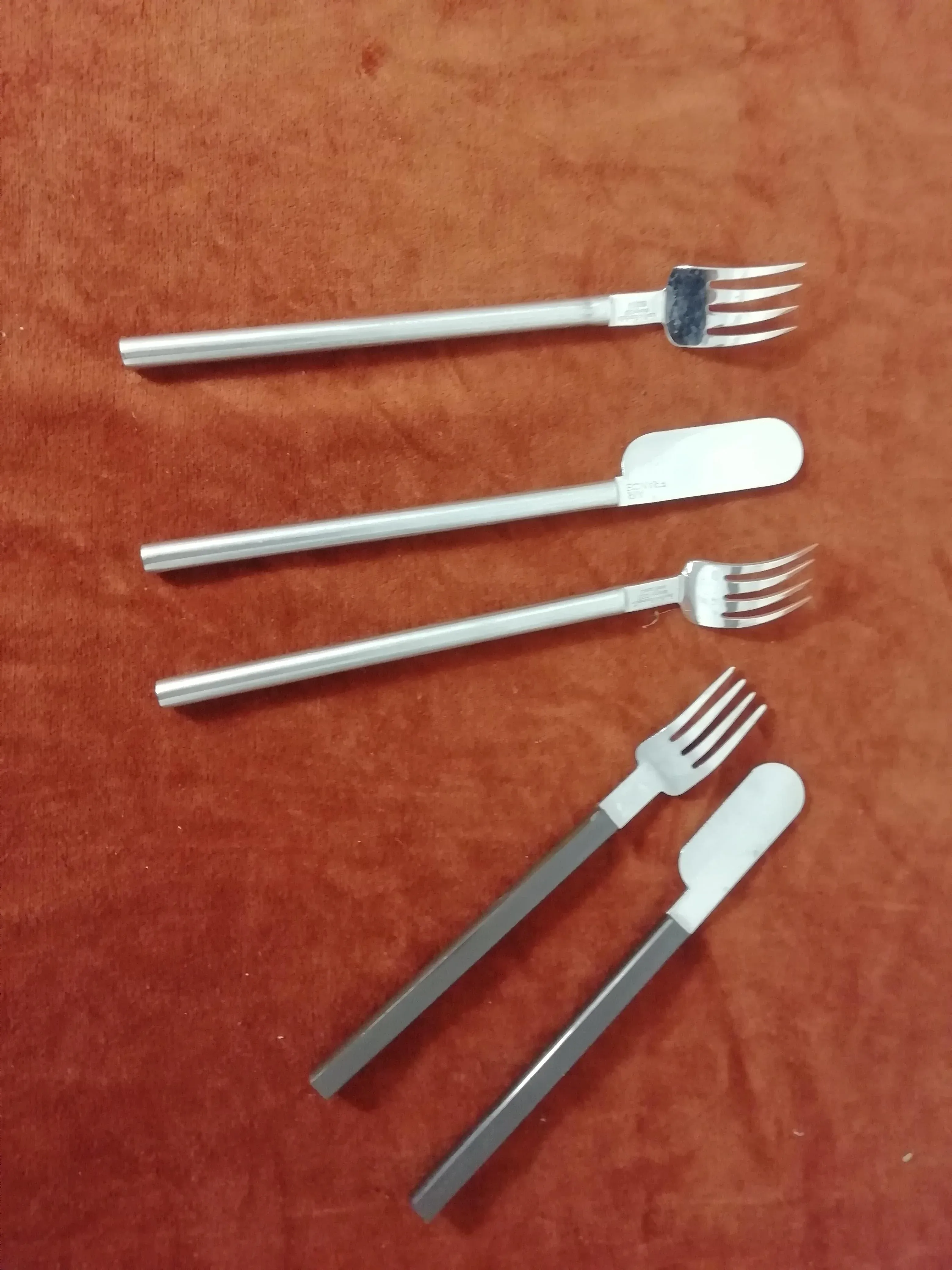 Air France Concorde Cutlery by Raymond Loewy, 1960s, Set of 5