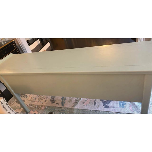 Chinoiserie Painted Pagoda Style Credenza Sideboard by Century Furniture For Sale In Chicago - Image 6 of 9
