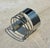 Silver Vintage Silver Minimalist Adjustable Cuff Bracelet For Sale - Image 8 of 10
