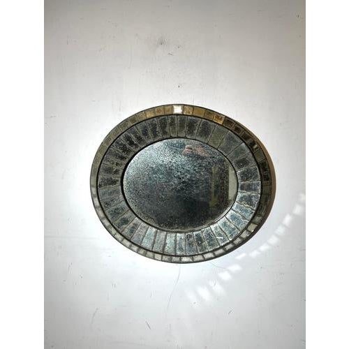 Large Vintage Venetian Style Mirror For Sale - Image 3 of 6