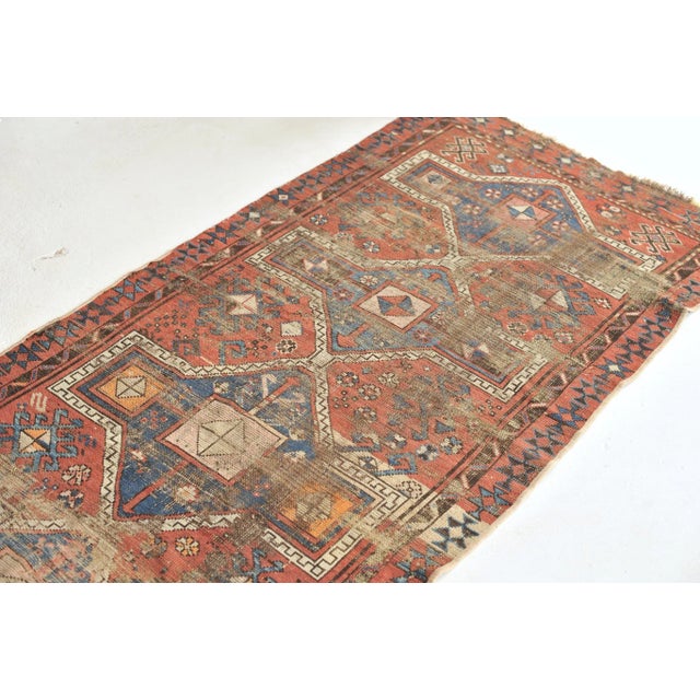Name: Allen Size: 3.7 x 6.6 Age: Antique Pile: Low with lovely age related patina About: Really a beautiful and genuinely...