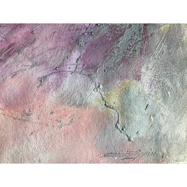 Patricia Zippin "Tillamook Flight 6 of 12" 1980s Mixed Media 30.5"x 22.5", unframed Signed in paint on bottom right and...