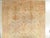 Antique Oushak Carpet, Oriental Rug, Handmade Ivory, Muted Shrimp, Soft Coral For Sale - Image 9 of 14
