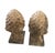2000 - 2009 Pair of Hand-Carved Granite Pinecone Finials For Sale - Image 5 of 11