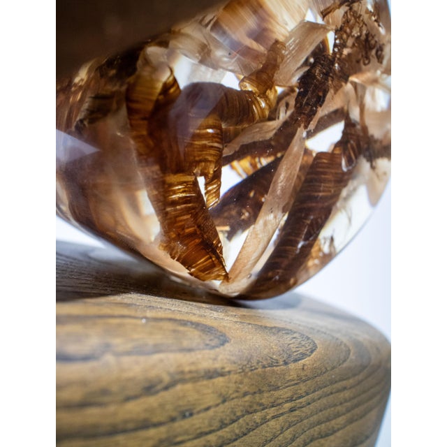 Rubén Sánchez, Mini-Brut, 2025, Oak, Chestnut & Marble For Sale - Image 6 of 7