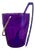 DDR Purple Acrylic Ice Bucket with Tongs, 1970s, Set of 2 For Sale