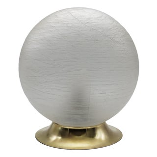 Murano Glass and Brass Table Lamp from Venini, Italy, 1970s For Sale
