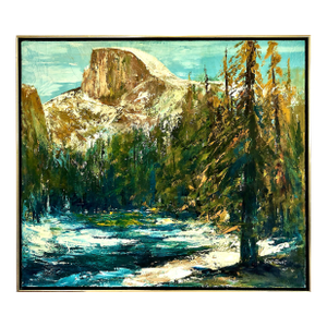 Mid-Century “Half Dome” in Yosemite National Park, California, by Robert Elsacht (1908–1999)
