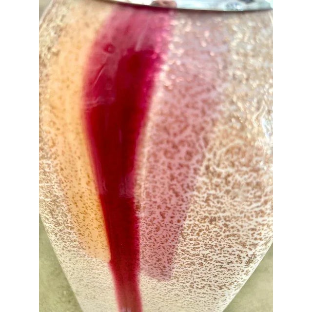 Lancetti Milano Table Lamp in Murano Glass, 1980s For Sale - Image 10 of 11