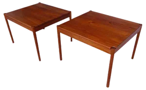 Teak Side Tables from Magnus Olesen, Set of 2