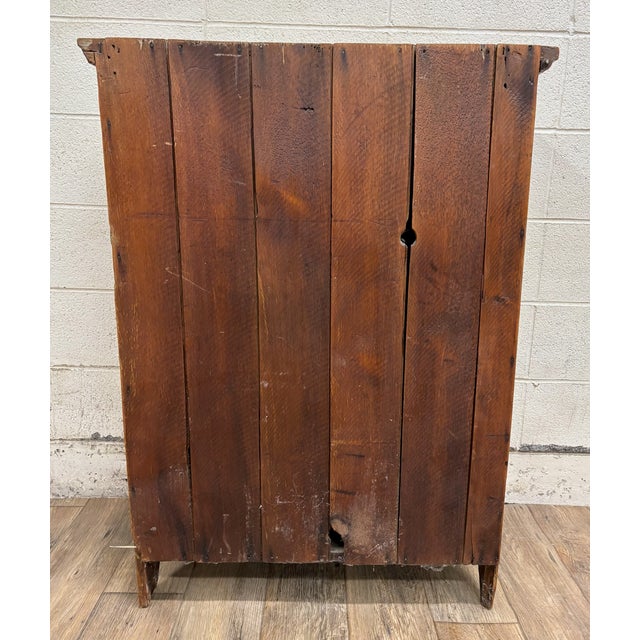 Antique Primitive American Jelly Cupboard Pie Safe Cabinet For Sale - Image 10 of 10