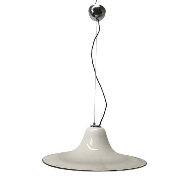 Murano Glass Disc Suspension, 1970s For Sale