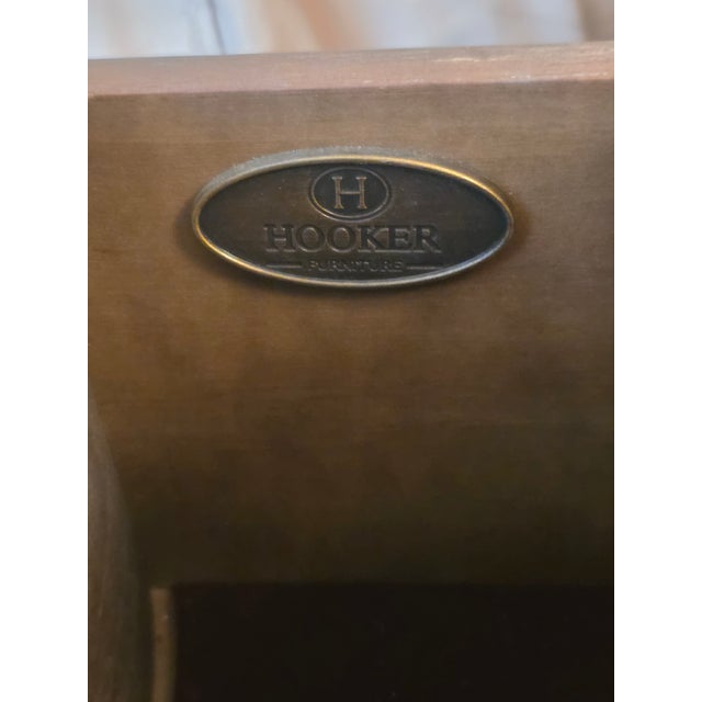 Rustic 2 Hooker Solana Collection Nightstands Like New For Sale - Image 3 of 4