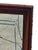 Wood 19th Century English Solid Mahogany Fireplace Hallway Mirror. For Sale - Image 7 of 13