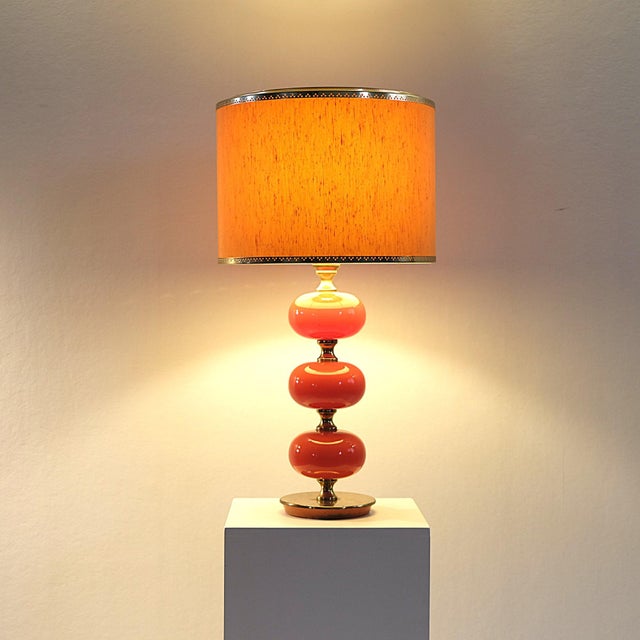 Metal Large Vintage Table Lamp from Stilarmatur Tranås, Sweden, 1950s For Sale - Image 7 of 10