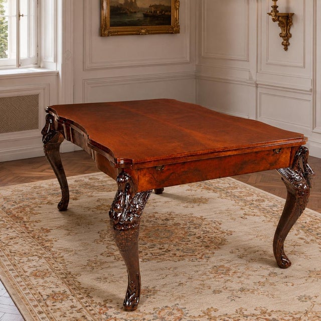 Venetian Neo-Rococo Dining Set by Vincenzo Cadorin for Testolini, 1890s, Set of 7 For Sale - Image 5 of 18
