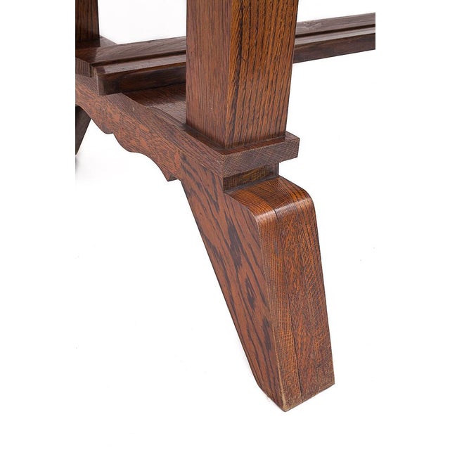 Oak Dining Table, 1890s For Sale - Image 11 of 15
