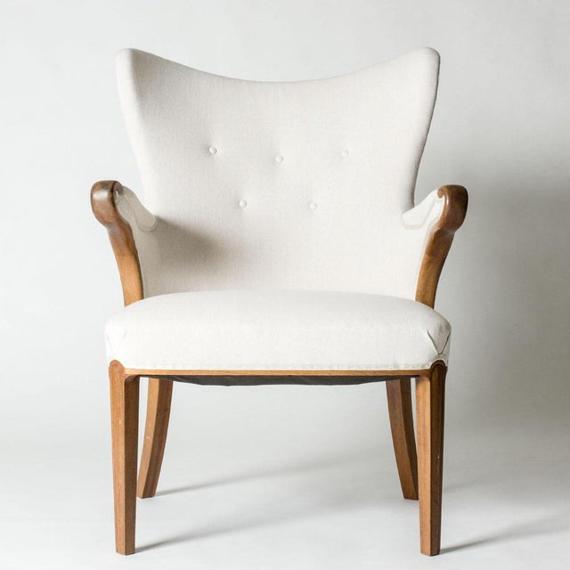 Set of Swedish Modern Easy Chairs, 1940s For Sale - Image 3 of 11