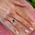 Metal Natural Emerald Diamond Ring 6.5 14k White Gold 9.31 TCW Certified For Sale - Image 7 of 13