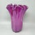 1970s Magenta-Pink Fazzoletto Murano Glass Vase by Michielotto, 1970s For Sale - Image 5 of 9