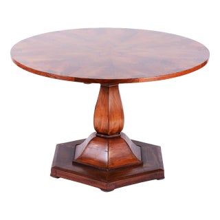 Biedermeier Dining Table in Walnut, Czechia, 1830s For Sale
