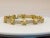 Two-Tone 5 Carat Diamond Bracelet in 14 Karat Yellow Gold, Estate For Sale In New York - Image 6 of 18