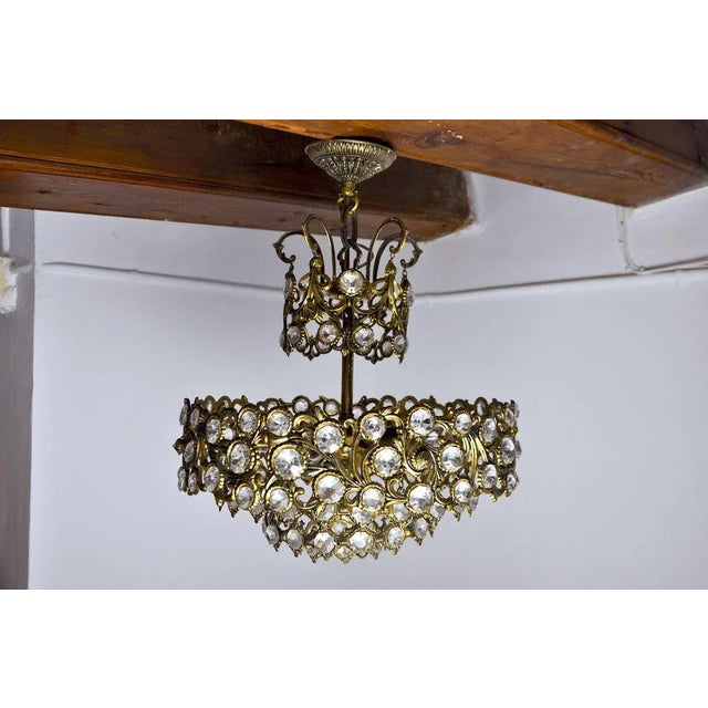 Spanish Chandelier by Ernst Palme for Palwa, 1960s For Sale - Image 10 of 10