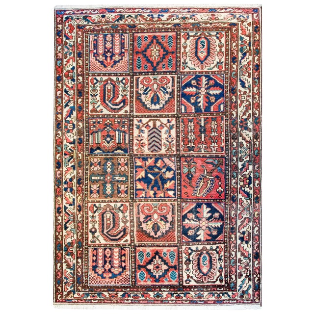 Mid-20th Century Bakhtiati Rug For Sale