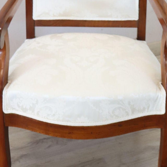 Antique Walnut Armchair, 1800s For Sale - Image 6 of 13