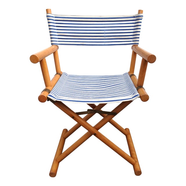 Vintage Folding Directors Chair by Sune Lindström, 1970s For Sale