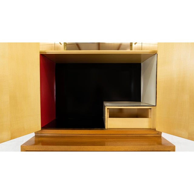 Behr Highboard Bar Cabinet by Ernst Behr, Germany, 1950s, Set of 2 For Sale - Image 4 of 18