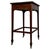 19th Century English Mahogany Side Table with Satinwood Inlay For Sale - Image 11 of 13