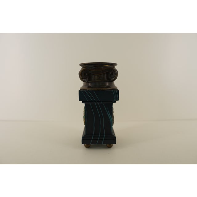 Vintage Marble Pedestal Vessel For Sale - Image 12 of 13