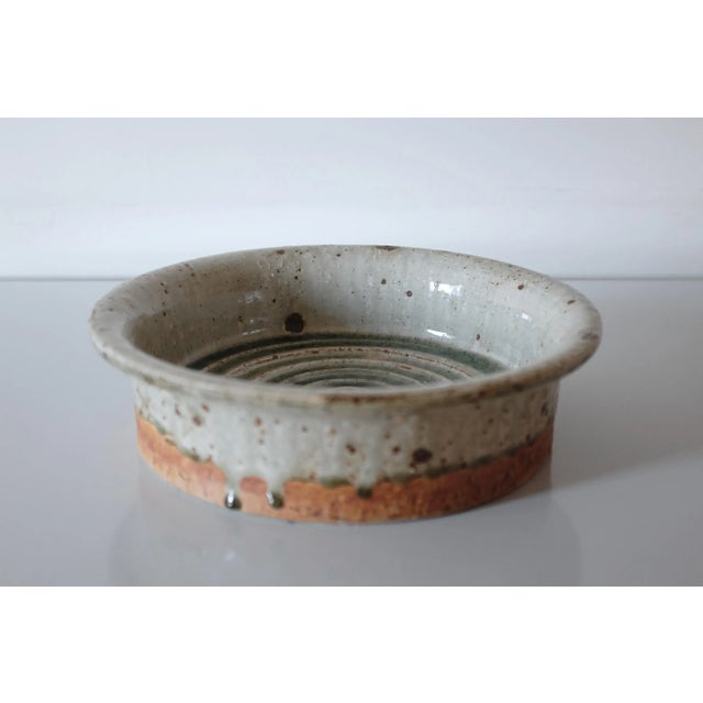 Mid-Century Modern 1960s Large Stoneware Plate by Marianne Westman, Rörstrand For Sale - Image 3 of 9