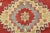 Textile Kazak Rug 8'6'' X 11'10'' Red Wool Geometric Hand-Knotted Oriental Carpet For Sale - Image 7 of 12