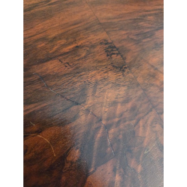 Antique Octagonal Table Barley Twist Jacobean Revival Table For Sale - Image 9 of 10