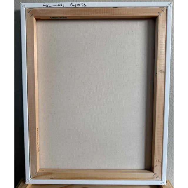 2020s Pool No. 3 - Oil on Canvas by Kory Alexander For Sale - Image 5 of 5