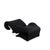 Wink Armchair in Black Fabric by Toshiyuki Kita for Cassina For Sale - Image 5 of 16