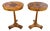 19th Century Biedermeier Side Tables, 1830s, Set of 2 For Sale