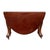 Wood Extendable Chippendale Dining Table, 1930s For Sale - Image 7 of 8