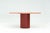 Mid-Century Modern Tobia Dining Table in Red Traverine by Afra and Tobia Scarpa for B&B Italia, 1970s For Sale - Image 3 of 11