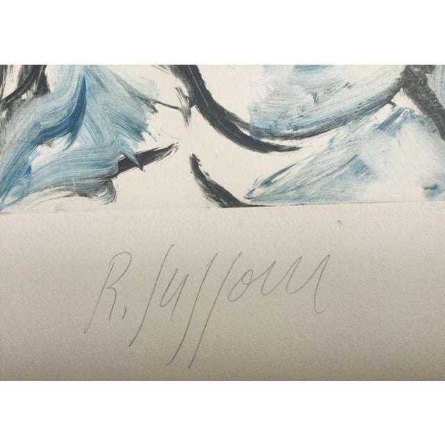 Romain SUZZONI born in 1950 Nude, around 1980 Single monotype on vellum Signed lower middle 65 x 50cm Very good condition...