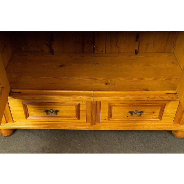 Art Nouveau Wardrobe in Pine For Sale - Image 17 of 18