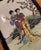 Ceramic Vintage Chinese Famille Rose Hand Painted and Framed Porcelain Tiles Set of 4 For Sale - Image 7 of 12