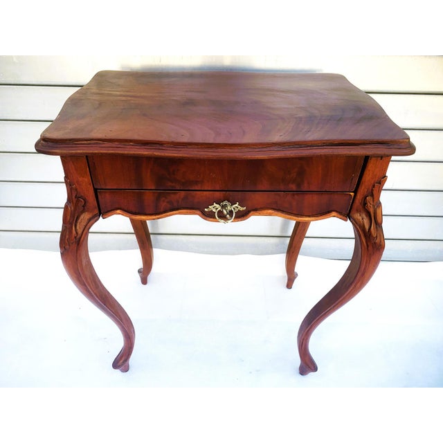 Console Table with Drawers in the style of Ludwik, 1900s For Sale - Image 4 of 18